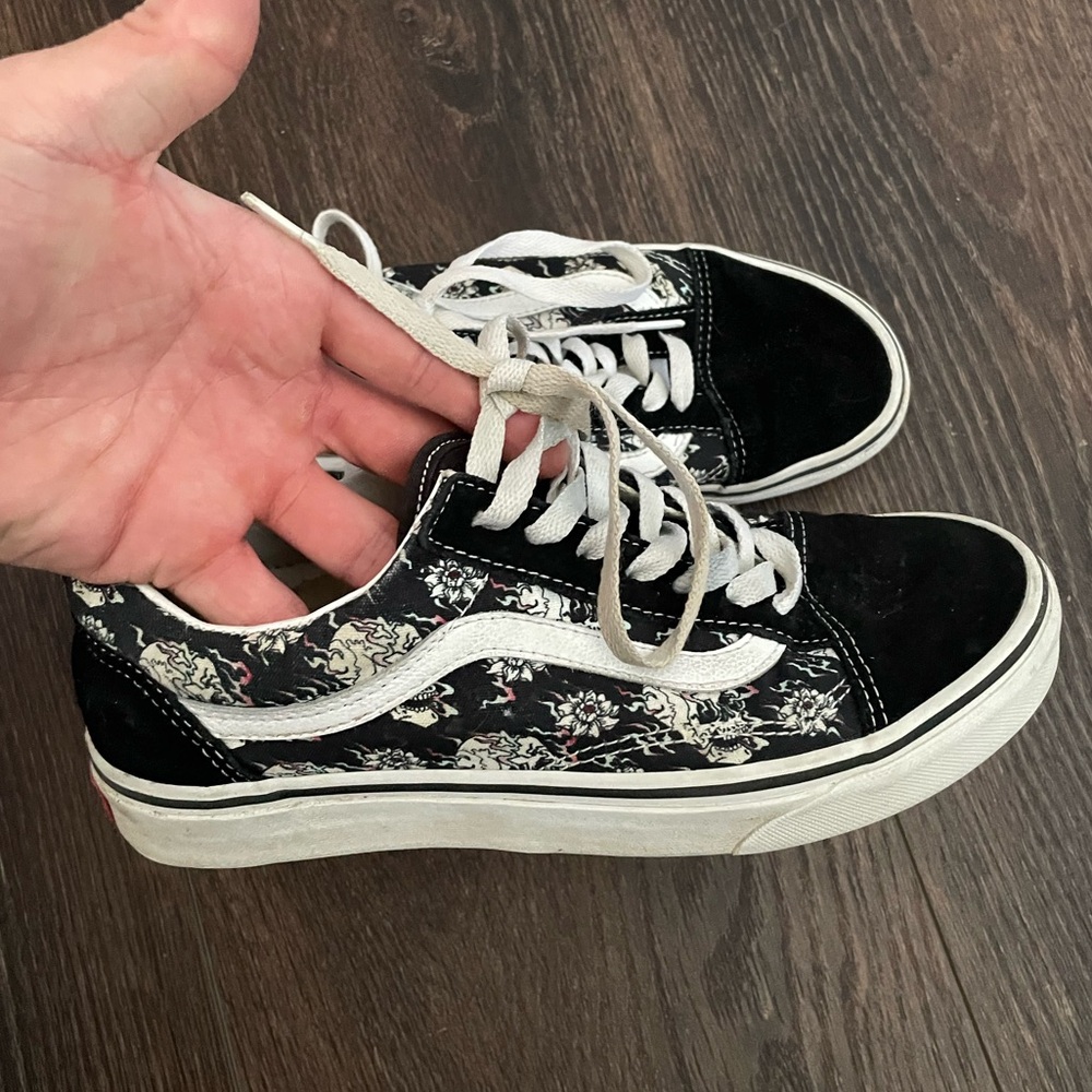 Flaming Vans Old Skool Shoes